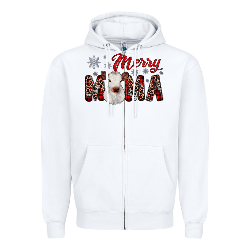 Merry Mama Zipper Hoodie by JahusDesignShop | Teevron