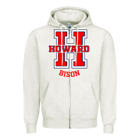 Oatmeal Heather howard 1867 university Zipper Hoodie - artisFamous