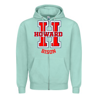 Seafoam howard 1867 university Zipper Hoodie - artisFamous