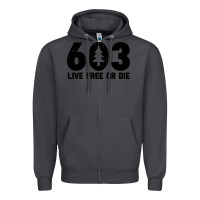 Smoke live free or die 603 tree Zipper Hoodie - artisFamous