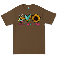 Cacao Peace Love Sunshine Premium Tee - RanaPortraitStore