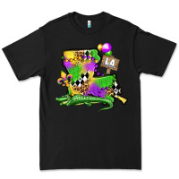 Black louisiana map alligator mardi gras olivia Premium Tee - OliviaCreatesArt