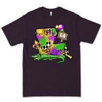 Plum louisiana map alligator mardi gras olivia Premium Tee - OliviaCreatesArt