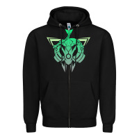 Black team rayquaza Zipper Hoodie - artisFamous