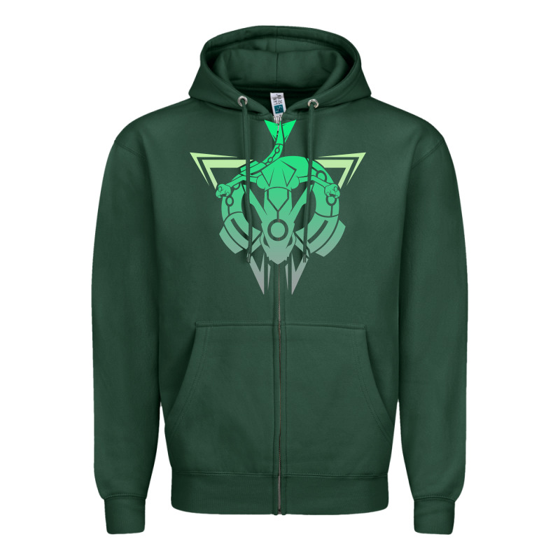 Team Rayquaza Zipper Hoodie by artisFamous | Teevron