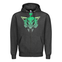 Charcoal Heather team rayquaza Zipper Hoodie - artisFamous