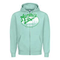 Seafoam murphy's law Zipper Hoodie - artisFamous
