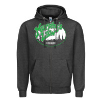 Charcoal Heather murphy's law Zipper Hoodie - artisFamous