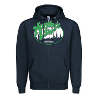 Navy murphy's law Zipper Hoodie - artisFamous