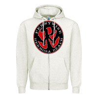 Oatmeal Heather pennywise Zipper Hoodie - artisFamous