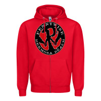 Red pennywise Zipper Hoodie - artisFamous