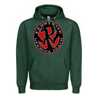 Sports Green pennywise Zipper Hoodie - artisFamous