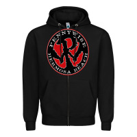 Black pennywise Zipper Hoodie - artisFamous