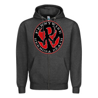 Charcoal Heather pennywise Zipper Hoodie - artisFamous