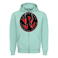 Seafoam pennywise Zipper Hoodie - artisFamous