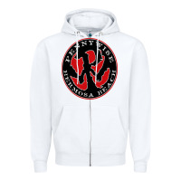 White pennywise Zipper Hoodie - artisFamous
