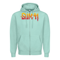 Seafoam sum41 Zipper Hoodie - artisFamous