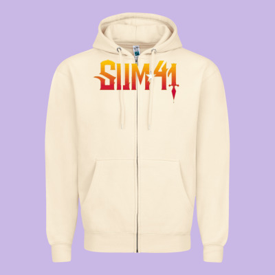 Sum41 Zipper Hoodie Designed By Artisfamous