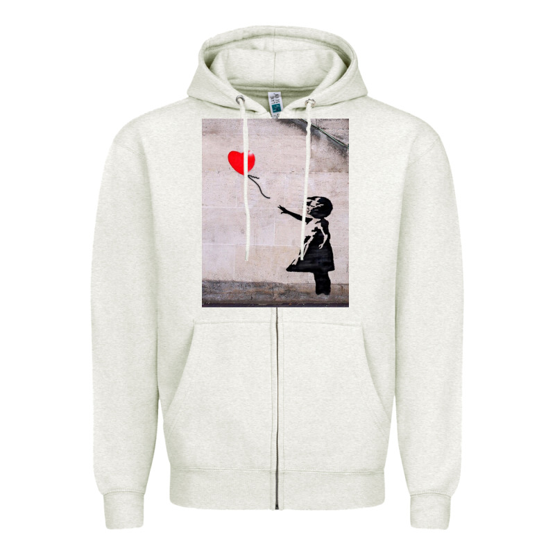 Banksy, Hope Zipper Hoodie by artisFamous | Teevron