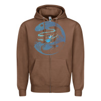Chestnut Avatar Katara Zipper Hoodie - artisFamous