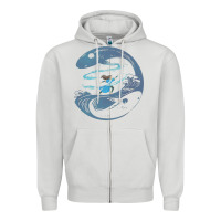 Dove Grey Avatar Katara Zipper Hoodie - artisFamous
