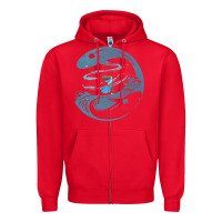 Red Avatar Katara Zipper Hoodie - artisFamous