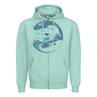 Seafoam Avatar Katara Zipper Hoodie - artisFamous