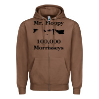 Chestnut mr floppy Zipper Hoodie - artisFamous