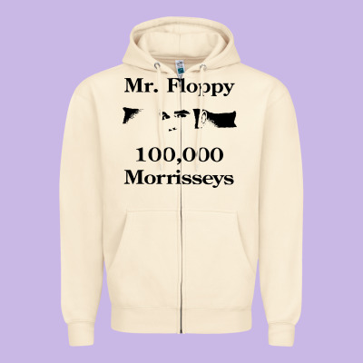 Mr Floppy Zipper Hoodie Designed By Artisfamous