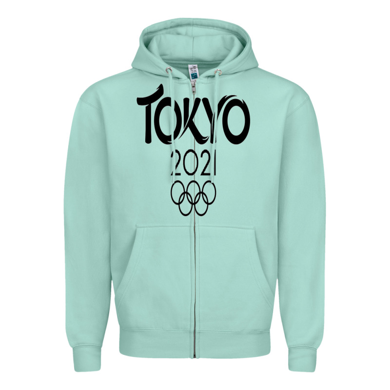 Olympic Ringtokyo 2020 Zipper Hoodie by artisFamous | Teevron