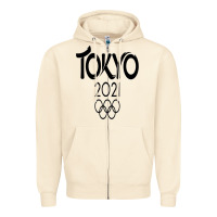 Sandshell Olympic RingTokyo 2020 Zipper Hoodie - artisFamous