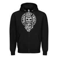 Black blackberry smoke’s Zipper Hoodie - artisFamous