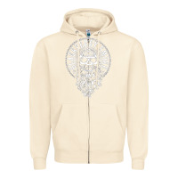Sandshell blackberry smoke’s Zipper Hoodie - artisFamous