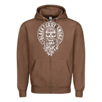 Chestnut blackberry smoke’s Zipper Hoodie - artisFamous