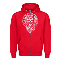 Red blackberry smoke’s Zipper Hoodie - artisFamous