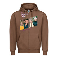 Chestnut THE GOLDEN GIRLS Zipper Hoodie - artisFamous
