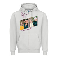 Dove Grey THE GOLDEN GIRLS Zipper Hoodie - artisFamous