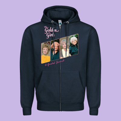 The Golden Girls Zipper Hoodie Designed By Artisfamous