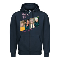 Navy THE GOLDEN GIRLS Zipper Hoodie - artisFamous