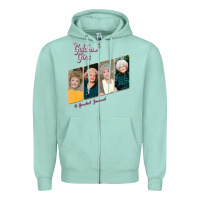 Seafoam THE GOLDEN GIRLS Zipper Hoodie - artisFamous