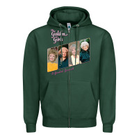 Sports Green THE GOLDEN GIRLS Zipper Hoodie - artisFamous