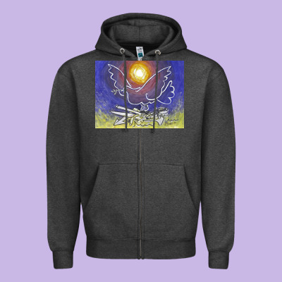 Pablo Picasso Signed & Hand Zipper Hoodie Designed By Artisfamous