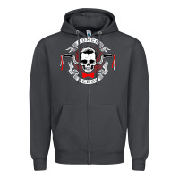 Smoke loner rebel Zipper Hoodie - artisFamous