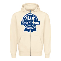 Sandshell pabst blue ribbon Zipper Hoodie - artisFamous