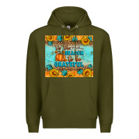 Army Green Tis' The Season To Be Grateful Premium Hoodie - Artiststas