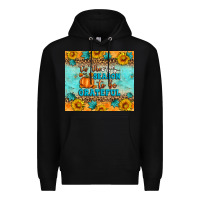 Black Tis' The Season To Be Grateful Premium Hoodie - Artiststas
