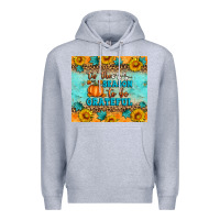 Heather Grey Tis' The Season To Be Grateful Premium Hoodie - Artiststas