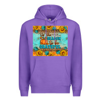 Purple Tis' The Season To Be Grateful Premium Hoodie - Artiststas