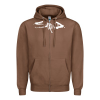 Chestnut staind Zipper Hoodie - artisFamous