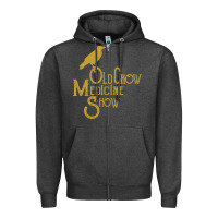 Charcoal Heather best of old crow medicine show Zipper Hoodie - artisFamous